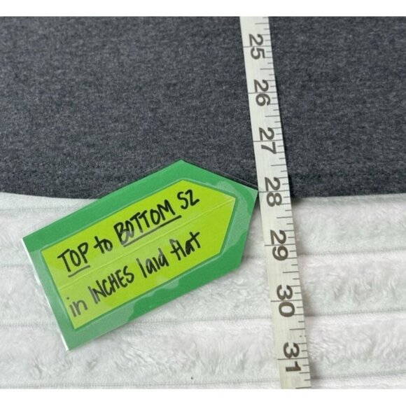 Caliber Collision Gray Hanes Eco-Smart Double-Sided T-Shirt Men's Large - Picture 4 of 12